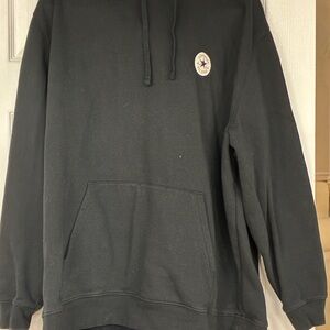 Converse Black Hoodie with Logo
